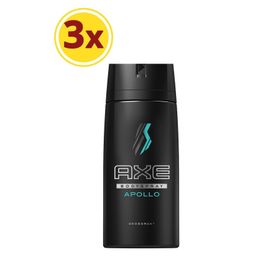 Axe Apollo 150 ml 3'lü Erkek Deodorant