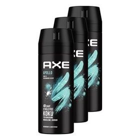 Axe Apollo 150 ml 3'lü Erkek Deodorant