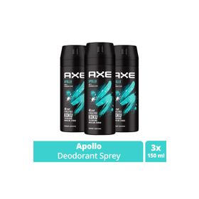 Axe Apollo 150 ml 3'lü Erkek Deodorant