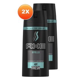 Axe Apollo 2x150 ml Erkek Deodorant