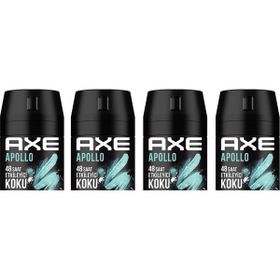 Axe Apollo 4x150 ml Erkek Deodorant