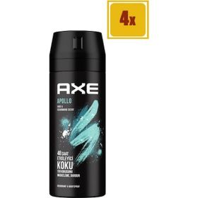 Axe Apollo 4x150 ml Erkek Deodorant