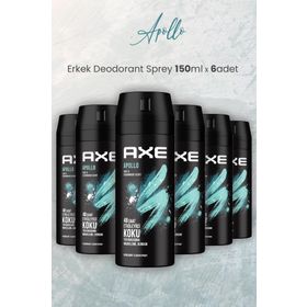 Axe Apollo 6x150 ml Erkek Deodorant
