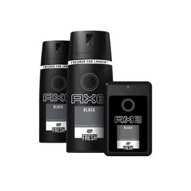 Axe Black 2x150 ML Erkek Deodorant Sprey