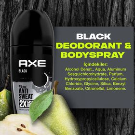 Axe Black 50 ML Erkek Roll-On Deodorant