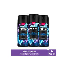Axe Blue Lavender 3x150 ml Deodorant Sprey