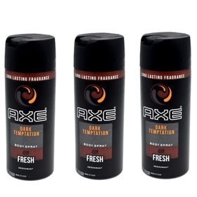 Axe Dark Temptation 150 ML 3'lü Erkek Sprey Deodorant
