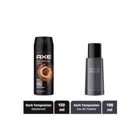 Axe Dark Temptation 150 ml Erkek Deodorant + EDT 100 ml Erkek Parfüm