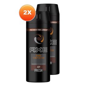 Axe Dark Temptation 2x150 ml Erkek Deodorant Sprey