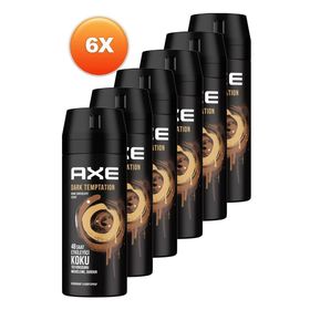 Axe Dark Temptation Erkek 6x150 ML Sprey Deodorant