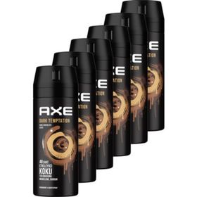 Axe Dark Temptation Erkek 6x150 ML Sprey Deodorant