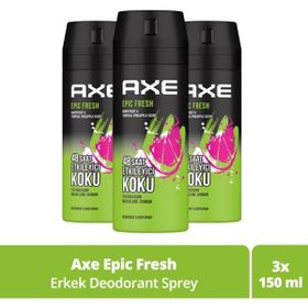 Axe Epic Fresh 3x150 ML Erkek Deodorant