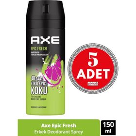 Axe Epic Fresh 5x150 ml Erkek Deodorant