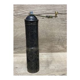 Axe Grinder Osmanlı Eskitme Gümüş Tarzı Karabiber Kaya Tuzu Pirinç Değirmeni Büyük Boy Metal Öğütücü