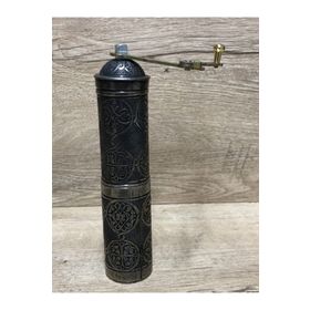 Axe Grinder Osmanlı Eskitme Gümüş Tarzı Karabiber Kaya Tuzu Pirinç Değirmeni Büyük Boy Metal Öğütücü