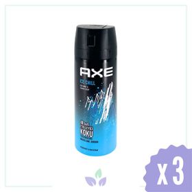 Axe Ice Chill 150 ml 3'lü Erkek Deodorant
