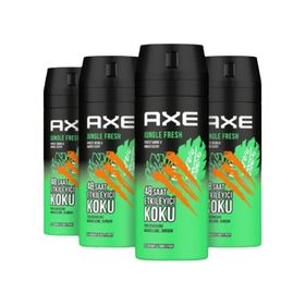 Axe Jungle Fresh 4x150 ml Erkek Sprey Deodorant