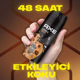 Axe Leather Cookies 24 x 150 ml Erkek Sprey Deodorant