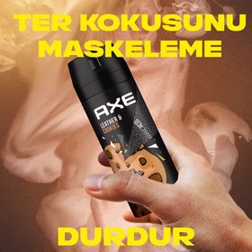 Axe Leather Cookies 6 x 150 ml Erkek Sprey Deodorant