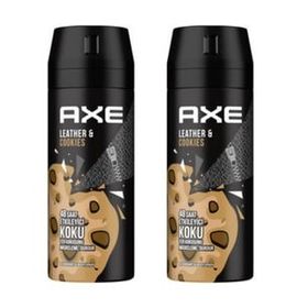 Axe Leather ve Cookies 2x150 ml Erkek Sprey Deodorant