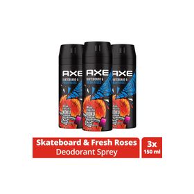 Axe Skateboard 3x150 ml Erkek Deodorant