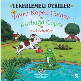 Axel Scheffler Tekerlemeli Öyküler Yavru Köpek Çomar Kurbağa Çopar İş Bankası Kültür Yayınları