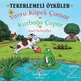 Axel Scheffler Tekerlemeli Öyküler Yavru Köpek Çomar Kurbağa Çopar İş Bankası Kültür Yayınları