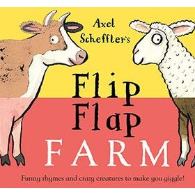 Axel Scheffler's Flip Flap Farm - Nosy Crow Yayınları