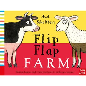 Axel Scheffler's Flip Flap Farm - Nosy Crow Yayınları