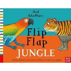 Axel Scheffler's Flip Flap Jungle - Nosy Crow Yayınları