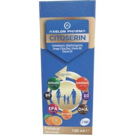 Axelon Pharma Citoserin Portakal Aromalı 150 ml Şurup