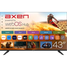 Axen AX43FMLN-W02S 43 inç 109 Ekran Full HD WebOS LED TV