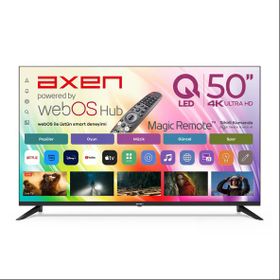 Axen AX50QUPRL-W02M 50 inç 126 Ekran 4K Ultra HD WebOS QLED TV