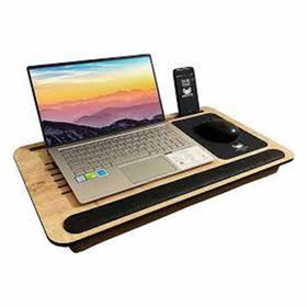 Axolotl Supply Telefon ve Tablet Bölmeli Minderli Laptop Sehpası Notebook Bilgisayar Çalışma Masası