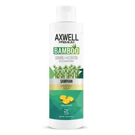 Axwell 330 ml Premium Bambu & Keratin Uzun ve Güçlü Saç Bakım Şampuanı