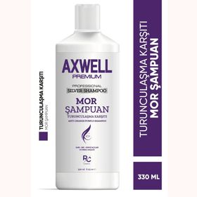 Axwell 330 ml Premium Professional Turunculaşma Karşıtı Mor Şampuan