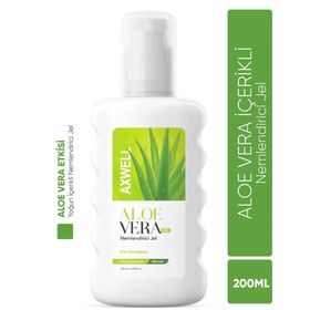 Axwell Aloe Vera 200 ml Yoğun Nemlendirici ve Yatıştırıcı Etkili Jel