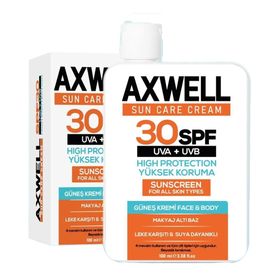 Axwell Sun Care Cream 100 ml Güneş Kremi