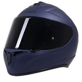 Axxis Draken Solid Gloss Full Face Siyah Motosiklet Kaski