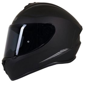 Axxis Draken Solid Gloss Full Face Siyah Motosiklet Kaski