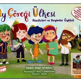 Ay Çöreği Ülkesi Atasözleri ve Deyimler 9 Kitaplık Hikaye Seti - Özlem Dilan Atakul