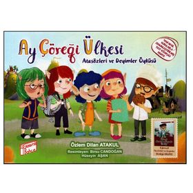 Ay Çöreği Ülkesi Atasözleri ve Deyimler 9 Kitaplık Hikaye Seti - Özlem Dilan Atakul