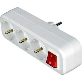 Ay-Ka 77 133 00 Anahtarlı 3'lü Golyat Fiş Priz