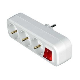 Ay-Ka 77 133 00 Anahtarlı 3'lü Golyat Fiş Priz