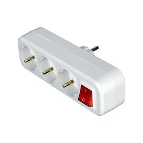 Ay-Ka 77 133 00 Anahtarlı 3'lü Golyat Fiş Priz