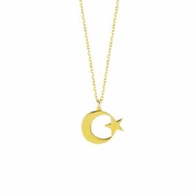 Ay Yıldız Gold Altın Kolye