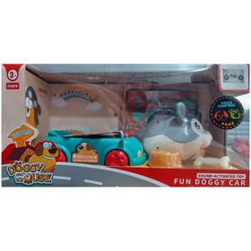 Aya K-1009 Doggy House Arabalı Oyuncak