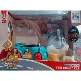 Aya K-1009 Doggy House Arabalı Oyuncak