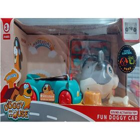 Aya K-1009 Doggy House Arabalı Oyuncak