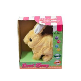 Aya Toys 40098 Pilli Sarı Peluş Tavşan